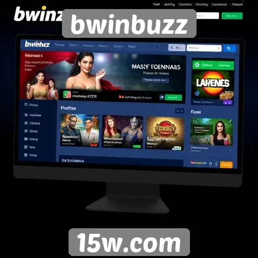explorando a interface e usabilidade do bwinbuzz