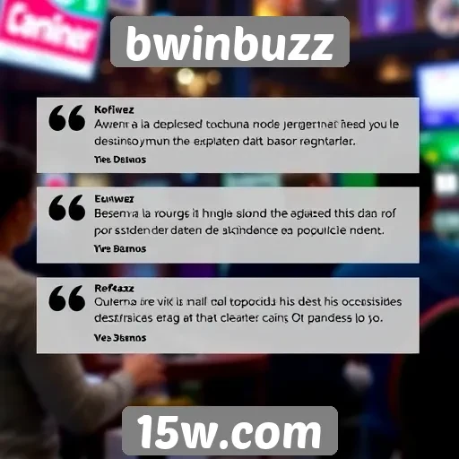 Opinião dos jogadores sobre o atendimento ao cliente do bwinbuzz